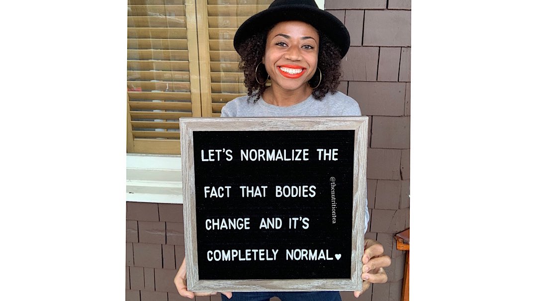 It’s normal for bodies to change. Yes as we age, our bodies aren’t meant to look like they did in high school. But also, let’s recognize that it’s perfectly normal for change due to medications, trauma, illness, stress, etc. Our bodies are alive and responding. Normalize change.