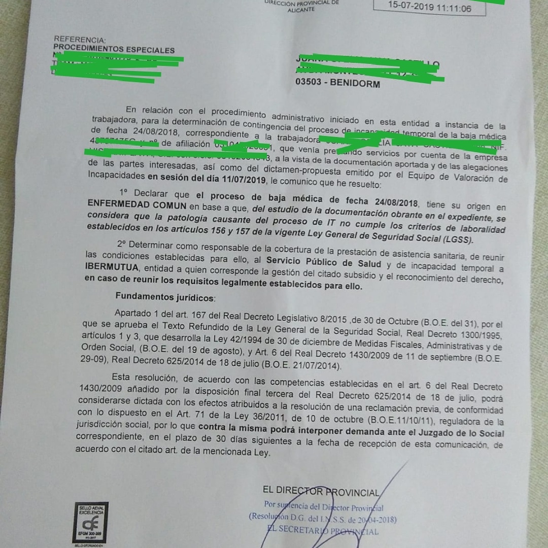 Mañana  juicio la compañera de <a href="/kellysbenidorm/">Las kellys Benidorm</a> para que se reconozca su epicondilitis lateral  como enfrenedad profesional, así lleva desde Agosto del 2018,inclusi el inss se la denegó Que tiene que decir ministro <a href="/joseluisescriva/">José Luis Escrivá</a> <a href="/Yolanda_Diaz_/">Yolanda Díaz</a>
<a href="/GVAinvassat/">GVA Invassat</a>