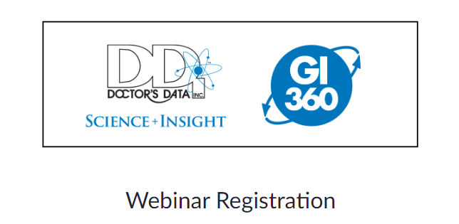DoctorsData's tweet image. Join us for the latest webinar! Sign up for #WellnessWednesdays and topical events each month. Check out the latest and bookmark this page, because we're always cooking up something timely. ow.ly/yl0250CzpuZ #SpecialtyTesting