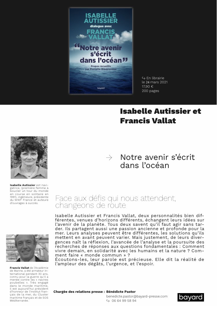 CEIBA_GP's tweet photo. Un ouvrage écrit en collaboration avec notre ami et homme de mer Francis Vallat, président d’honneur du Cluster Maritime Français qui avait inauguré la création du Cluster Maritime Guadeloupe en 2011. Un homme influent qui se bat pour notre planète. https://t.co/BOBcQHiIBI