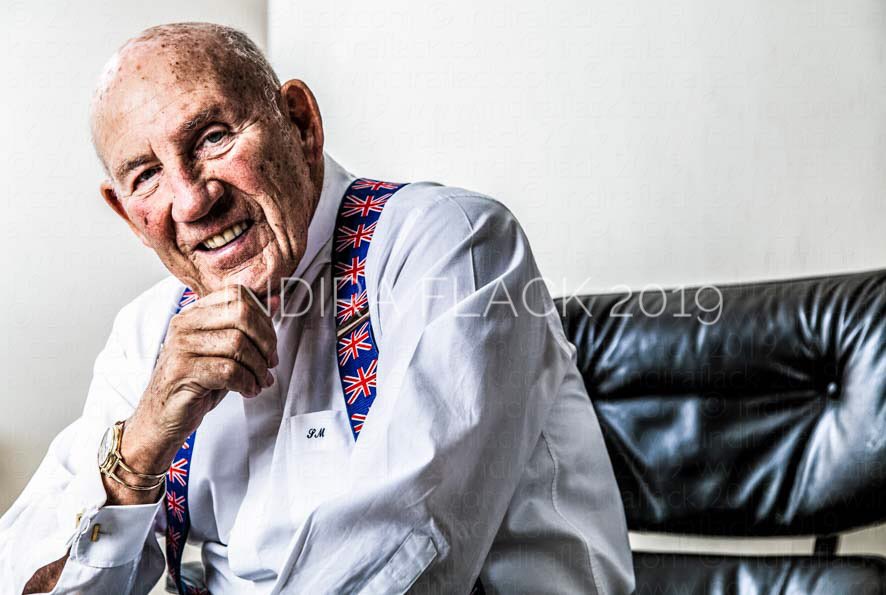 gbrdphotos's tweet photo. A legend, gone but not forgotten. Forever grateful that Sir Stirling agreed to be the first driver photographed for my Great British Racing Drivers Exhibition #gbracingdrivers #portraitphotography #exhibition #silverstoneexperience #stirlingmoss #legend https://t.co/i57478HPlI