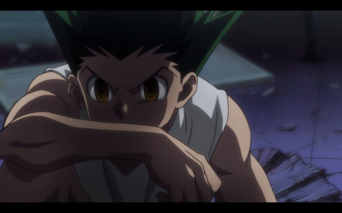 .... Gon is getting more and more like Ging, I think
