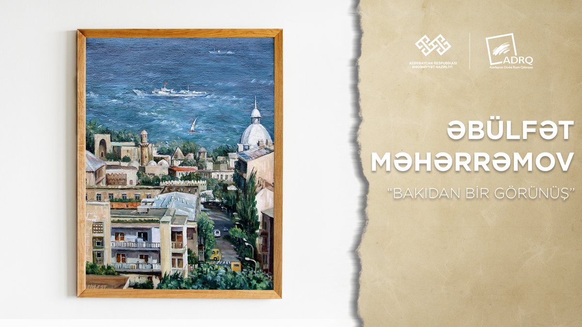 state_gallery's tweet photo. Gəncə rəssamlarının virtual sərgisi keçirilib.
Ətraflı:https://t.co/bF6tjXss7Y
#Azerbaijanartists
#ADRQ
#azgalleryaz
#Ganja https://t.co/3g28PlN7aB