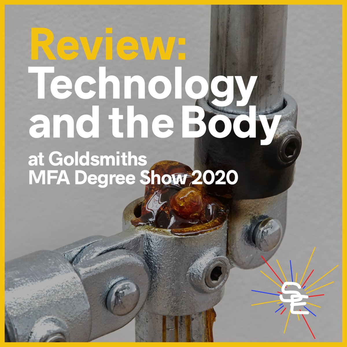 supah_effective's tweet photo. How does our physicality affect our experience of art? Natasia examines the crossovers between art, technology, &amp; the body at the Goldsmiths MFA degree show, and uncovers some surprises! 
@NatasiaPatel 
 
🔗 https://t.co/UiIroIIPEi 

#goldsmithsMFA #goldsmiths #visualart #Review https://t.co/EBsWnUYf93