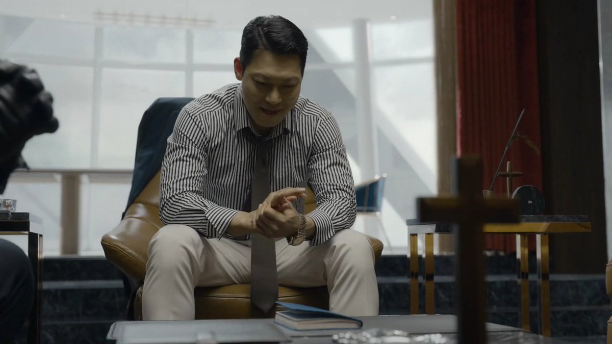 7. Baek Sang Ho (Nobody Knows, 2020) Such a well written villain. I honestly felt a little bit sad for him and his group of minions. He grew up in a cult and was braished to believe that by murdering 'dirty girls' he was helping them achieve salvation. 