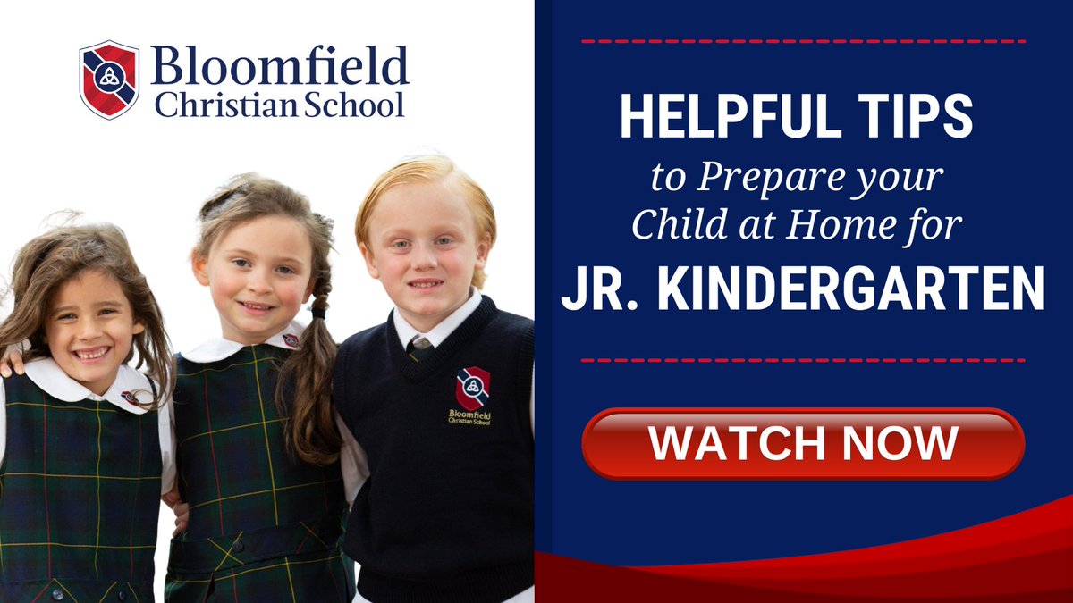 Help prepare your child to soar in Jr. Kindergarten! 
 
Listen as Sara Partyka, our Dean of Grammar School, shares activities you can do with your child at home to build the necessary skills for a successful start of school.
 
hubs.ly/H0Ksp3k0