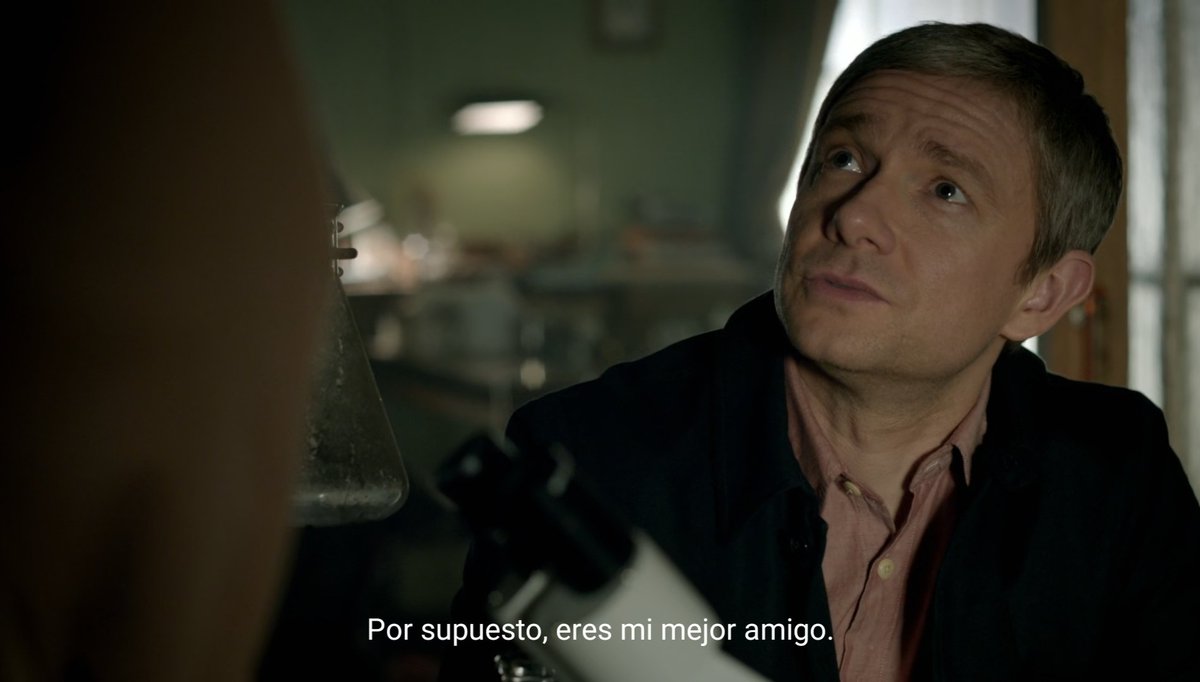 crowholmes's tweet image. Paralelo en la amistad de Sherlock y john entre the blind banker y the sign of three