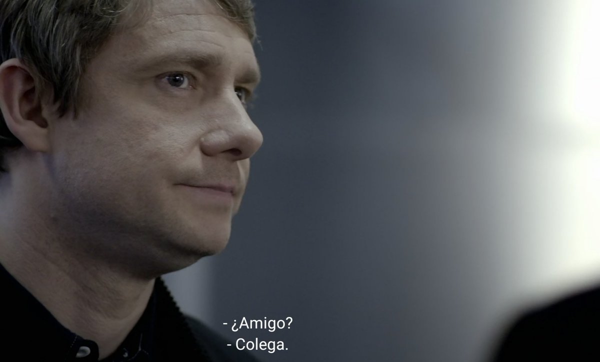 crowholmes's tweet image. Paralelo en la amistad de Sherlock y john entre the blind banker y the sign of three