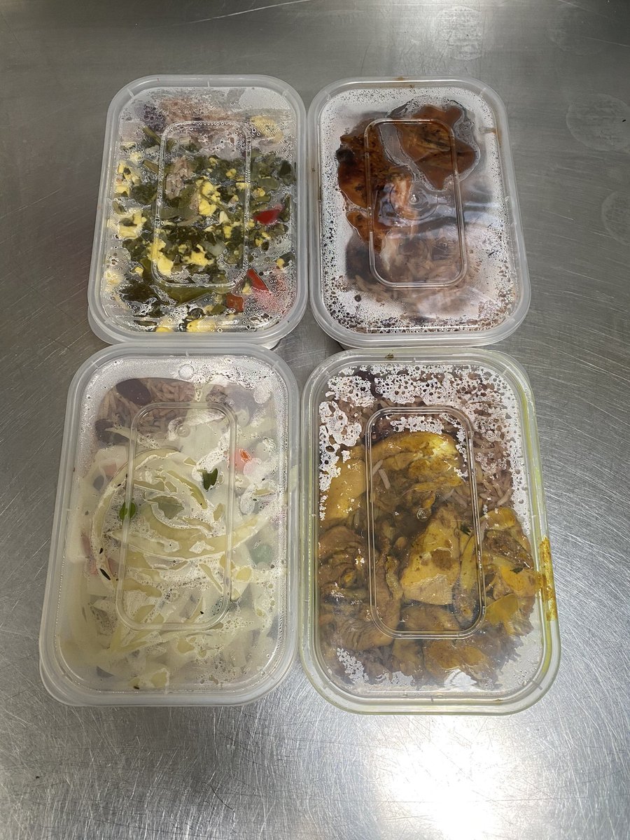 #thankyou @MelaninLunchbox for these #jerkchicken #currychicken #steamedvegetables  #Ackee &amp; #Callaloo all with #riceandpeas
meals for the kids on the estates during the holidays from <a href="/tastyjerkltd/">TASTY JERK LIMITED</a> #keepthemfed #communitymatters