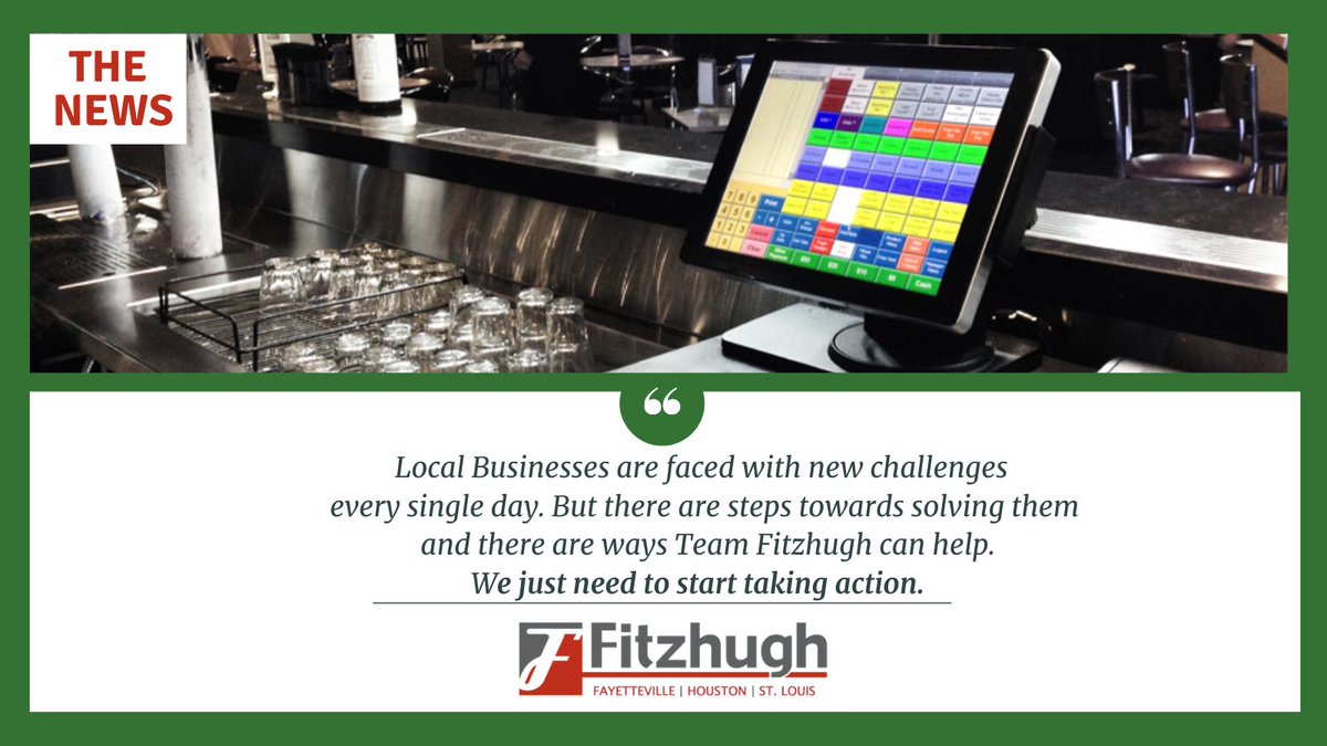 FitzhughPOS's tweet photo. What challenge is your business facing today? The Fitzhugh Team is armed and ready with the solutions you need to conquer every obstacle! https://t.co/Lrwe7atNcs #onlineordering #contactlesspayment #mobilepayment #beveragecontrol  #lossprevention  #fitzhughpointofsalesolutions https://t.co/cY8pynhXKl