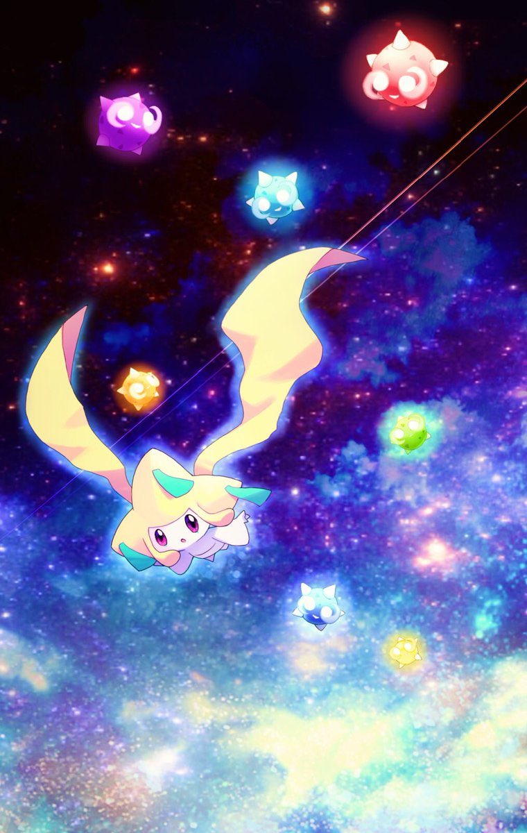 Holly Bailey ☆｡^‿^｡☆ on X: "This is now my phone wallpaper because it's  just too cute 😍 ~ ~ ~ #kawaii #pokemon #cute #stars #jirachi #nerdy  #gamergirl https://t.co/TFfVW1dvFt" / X
