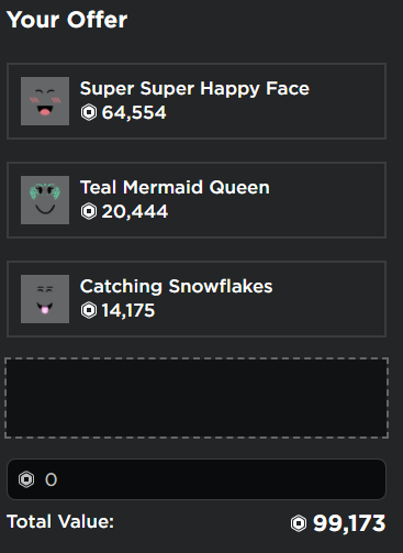 Cuddablee's tweet photo. Trading SSHF, Teal Mermaid Queen, and Catching Snowflakes for the BEST Royale High Halo/Diamonds offers!

offer in comments only!

kw: old new 2020 2021 2019 2018 val light glimmering hal lucky winter autumn corrupt spring roblox limited face 

#rhtrade #rhtc #royalehightrade https://t.co/fbHrwWCV3A