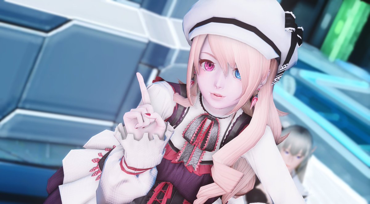 水乃 Pso2 Ship4 ｎgs顔の笑顔２が釣り目だと良い感じに垂れ目になってとても良いのです 良いのです Pso2 Ngs顔