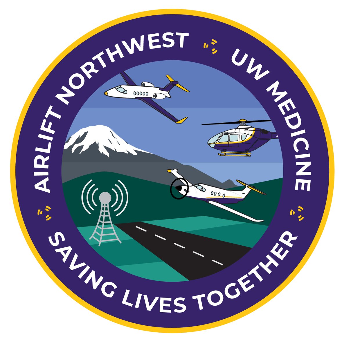 AirliftNW's tweet photo. We celebrate National Public Safety Telecommunicators Week, and honor the men &amp; women who dedicate their lives to help those in their time of greatest need.
We are grateful for you &amp; your service. Thank you!
#ThinGoldLine 

#EMS #NPSTW #CommCenter @UWMedicine #SavingLivesTogether https://t.co/wKmQZcnto2