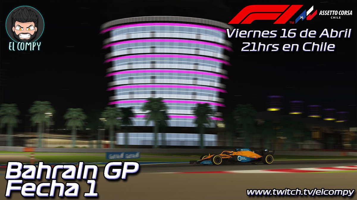 AssettoCorsaCL's tweet photo. Estos son los equipos clasificados que conformarán la parrilla durante este campeonato de la F1 en donde se disputarán los primeros puntos en el circuito de Barhain.
Recuerden viernes 16 desde las 21 hrs a través de las pantallas de https://t.co/d01g1cW2W9 https://t.co/w6As7XvRSi