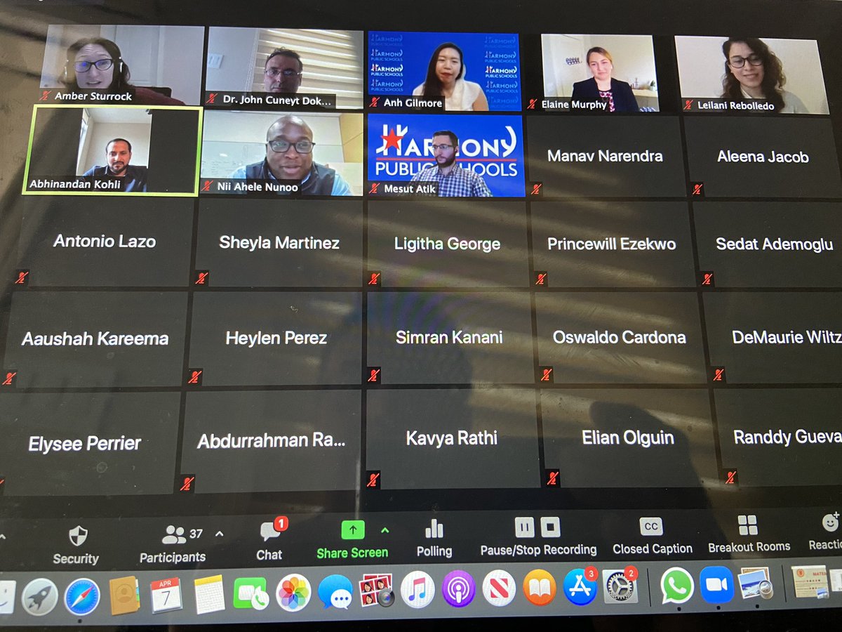 #STEM career talk with amazing <a href="/SPEGCS/">SPE-GCS</a> engineers. Thank you <a href="/AmberSturrock/">Amber Laura Sturrock</a> , <a href="/AnhGilmoreHTX/">Anh Gilmore</a> and all engineers who attend the event, <a href="/hpshoustonsouth/">HPS Houston South</a> <a href="/HarmonyEdu/">Harmony Public Schools</a>