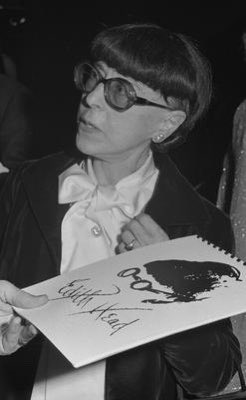 America, you have had a long and illustrious history of Cinematic Costume. For the Met Gala please don’t forget Edith Head - WON 8 OSCARS for Costume Design