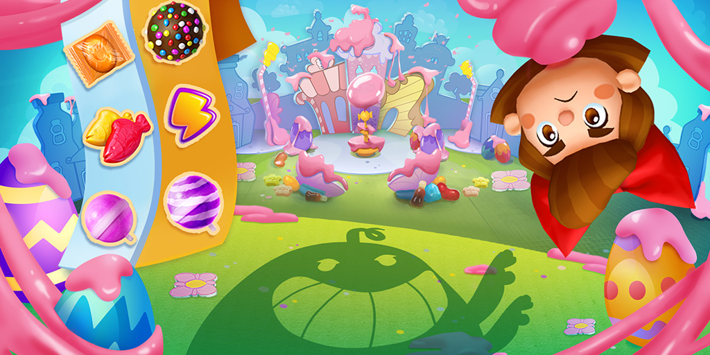 Candy Town is all festive this - Candy Crush Soda Saga