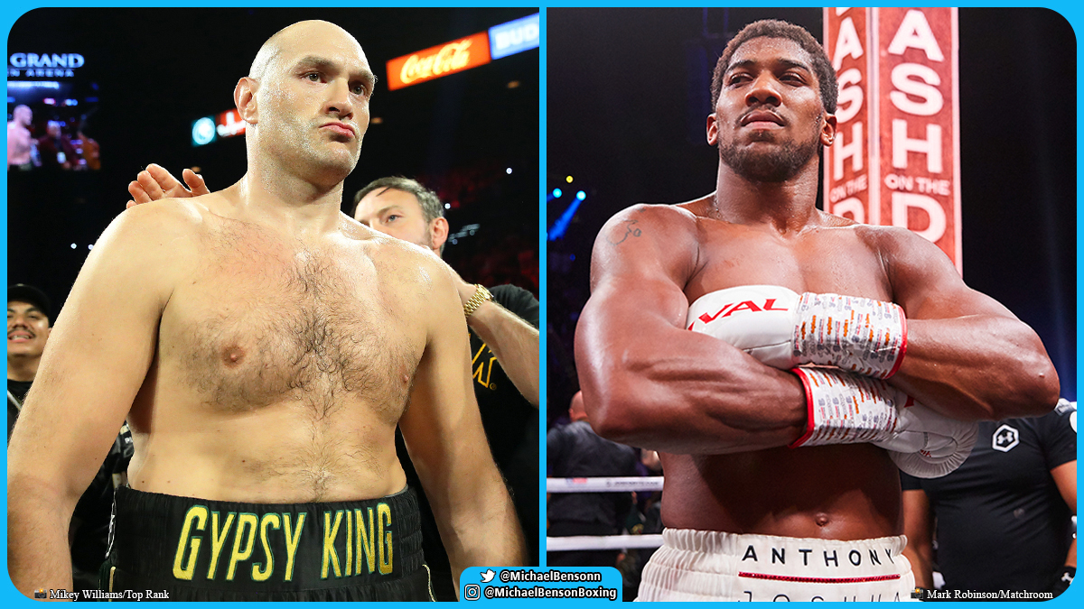 ringmagazine's tweet photo. ‼️ Tyson Fury on the Anthony Joshua fight: "I think it will 100% happen and I think we're gonna know within the next couple of days where and when. I'm confident this fight's gonna get made in the next few days." [@BehindTheGloves] https://t.co/feU1waaZfX