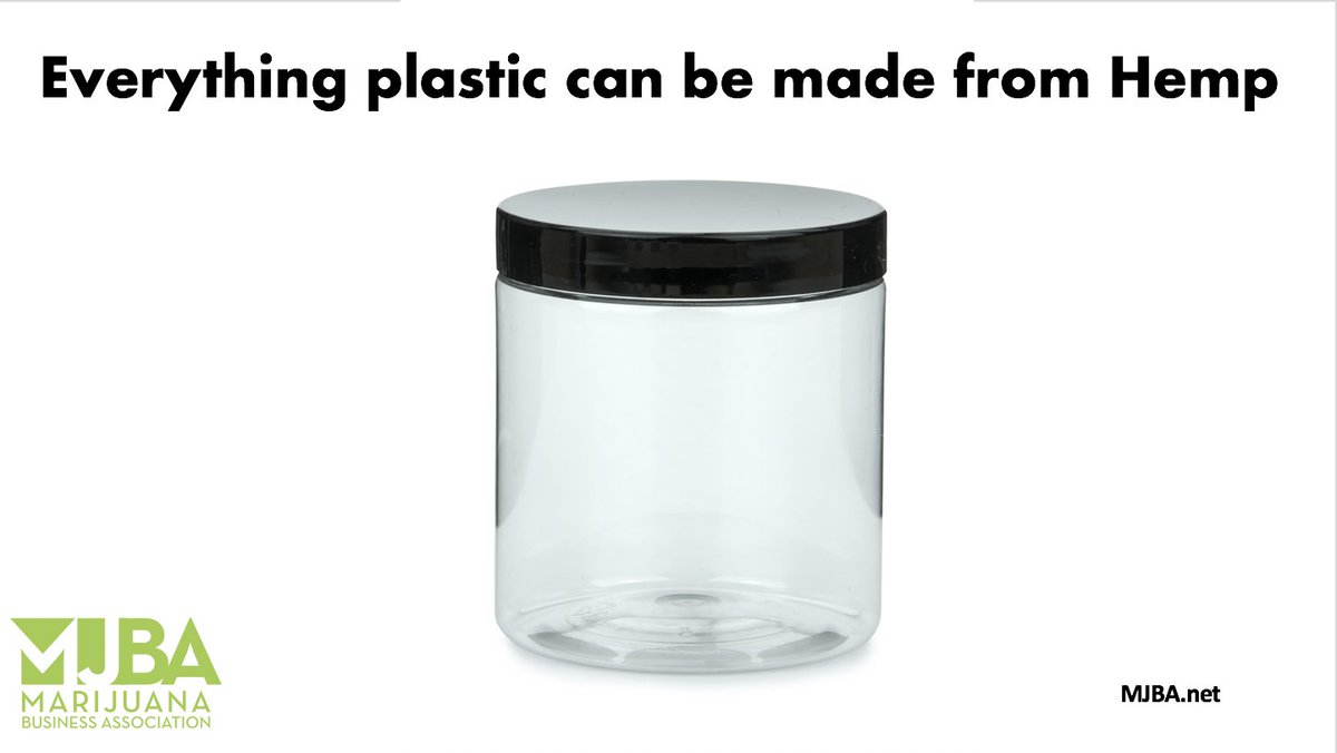 MarijuanaB2B's tweet photo. Monday Morning Reminder:
Everything
Plastic
Can
Be
Made
From
Hemp

https://t.co/90MkH7YB7Y
#Hemp https://t.co/2PwPpF0biJ