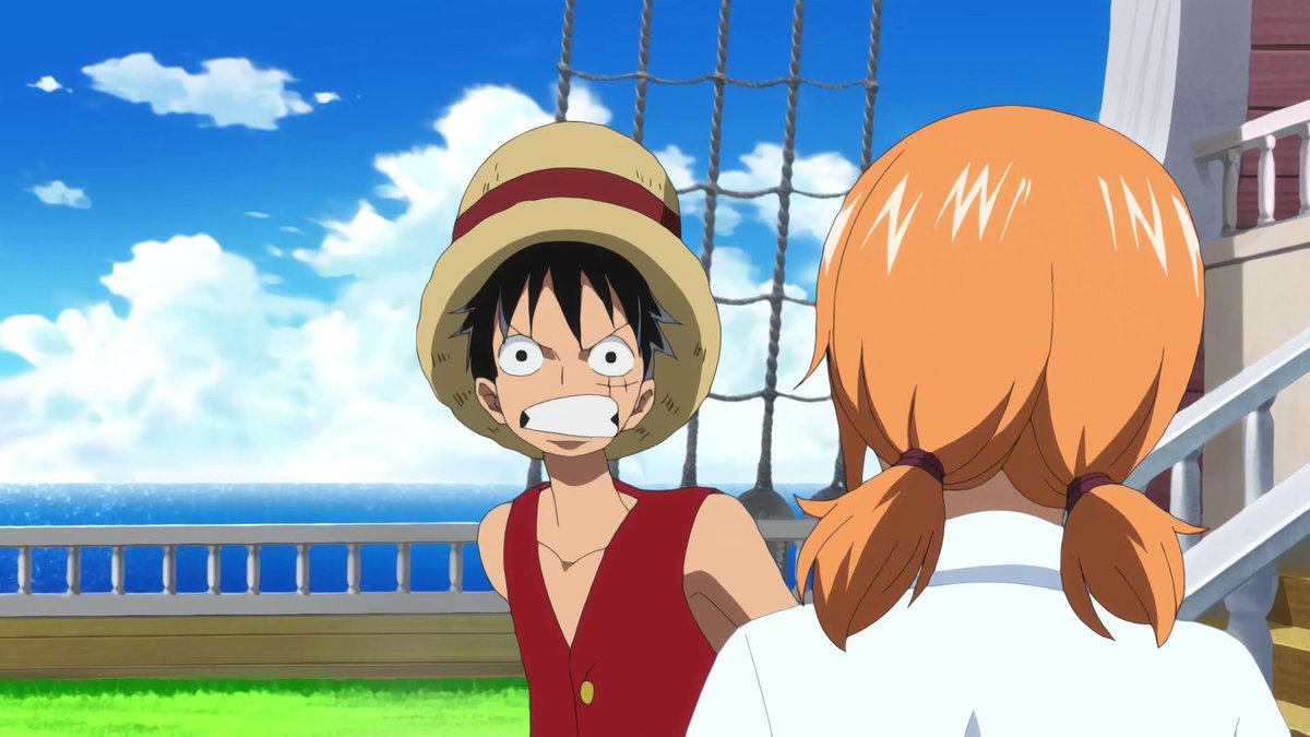 LMAO NOT LUFFY BEING GRUMPY BECAUSE HE NEVER PLAYED THE WHOLE MESSAGE 