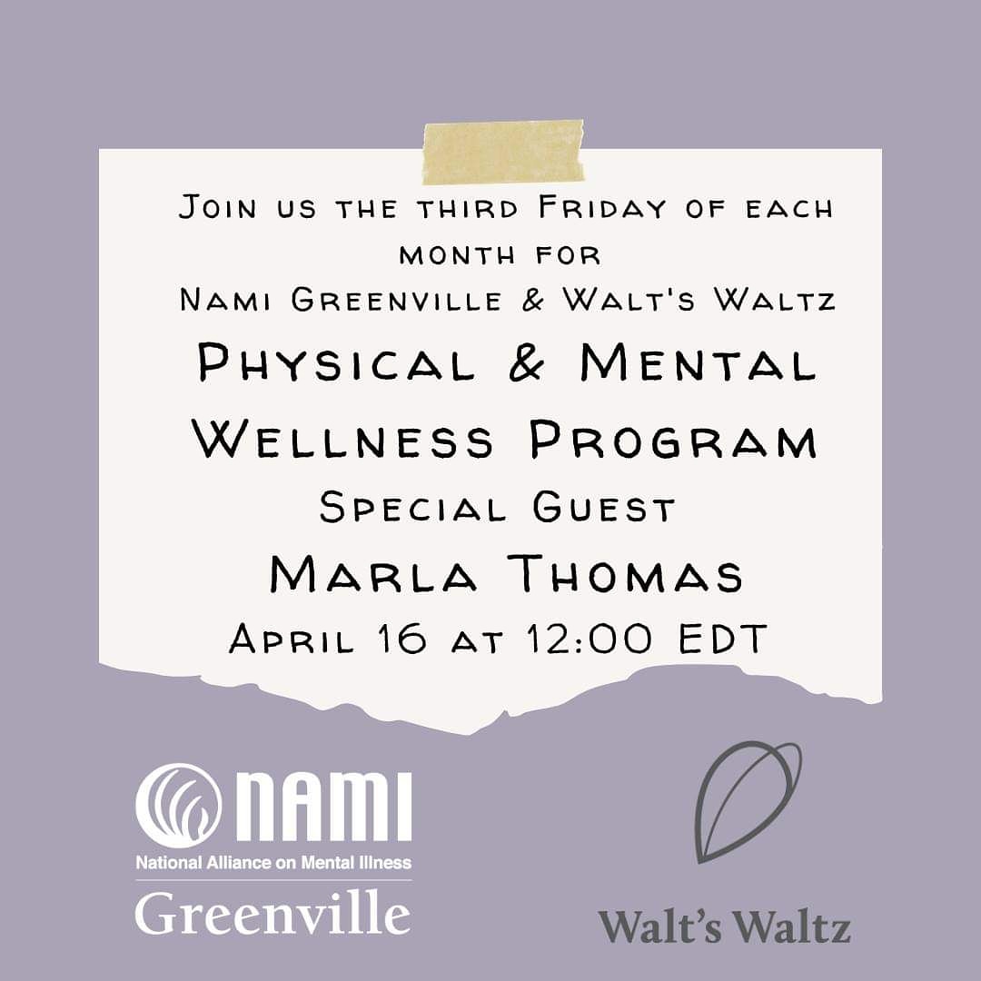 LiveWellGville's tweet photo. @waltswaltz is hosting a Youth Mental Health First Aid Certification course through a wonderful partnership. This live, virtual course takes place over 2 days, April 29 and 30 from 9AM- 12PM.  Sign up https://t.co/8t8RaMZXDN
They also have 2 free presentations this week! https://t.co/NmPno4I1mf