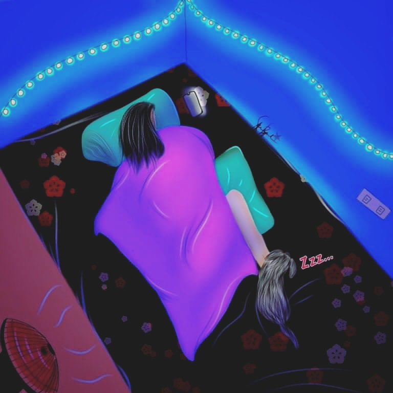 NightFallSiren_'s tweet photo. Every night 🌙❤

#NightFallSirenArt 
#digitalart 
#furmomlife🐾 https://t.co/EZoZSFvE80