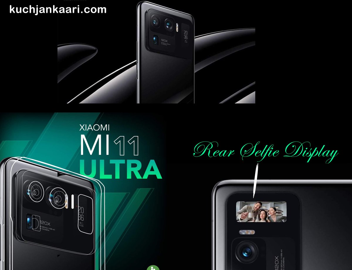 Sachinp28776841's tweet photo. https://t.co/zVeJ67LHJC

Xiaomi mi 11 ultra 5G smartphone comes with 50MP triple camera &amp; 20MP selfie came... OLED display with 120Hz Refre... Snapdragon chipset.. check ful..

#kuchjankaari #knowledgefact #Xiaomi #Xiaomimi11ultra #mi #mi11ultra #Xiaomimi #120xhybridzoom #phone https://t.co/kWQRPcL4kN