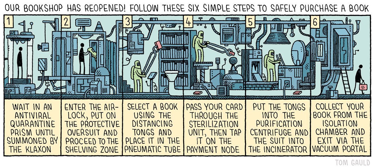 Good luck to all the UK bookshops safely reopening today!