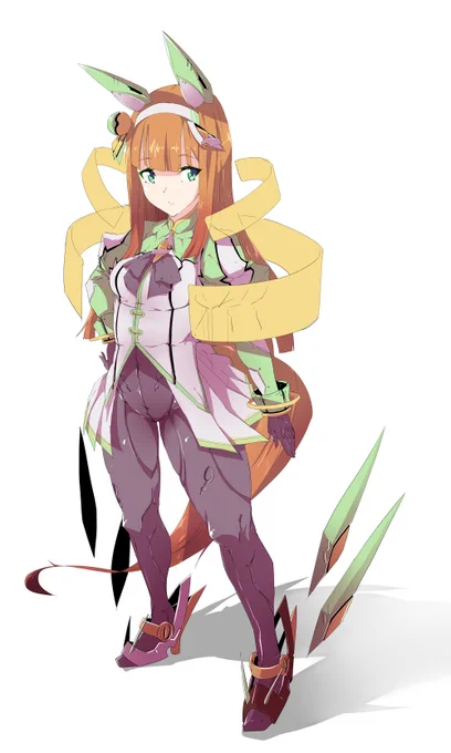 手癖で描いたサイレンススズカ 