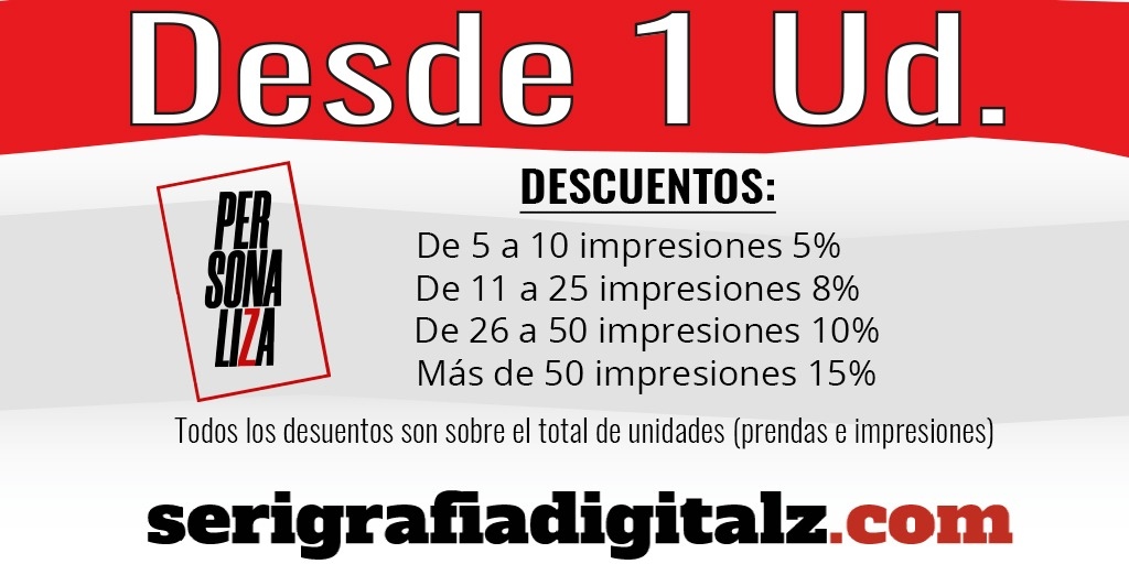 Aprovecha los descuentaZos que tenemos para tus packs de camisetas para amigos, familia, tu empresa, cumpleaños o despedidas de solterX ¡consíguelos aquí! bit.ly/3oOpwYu