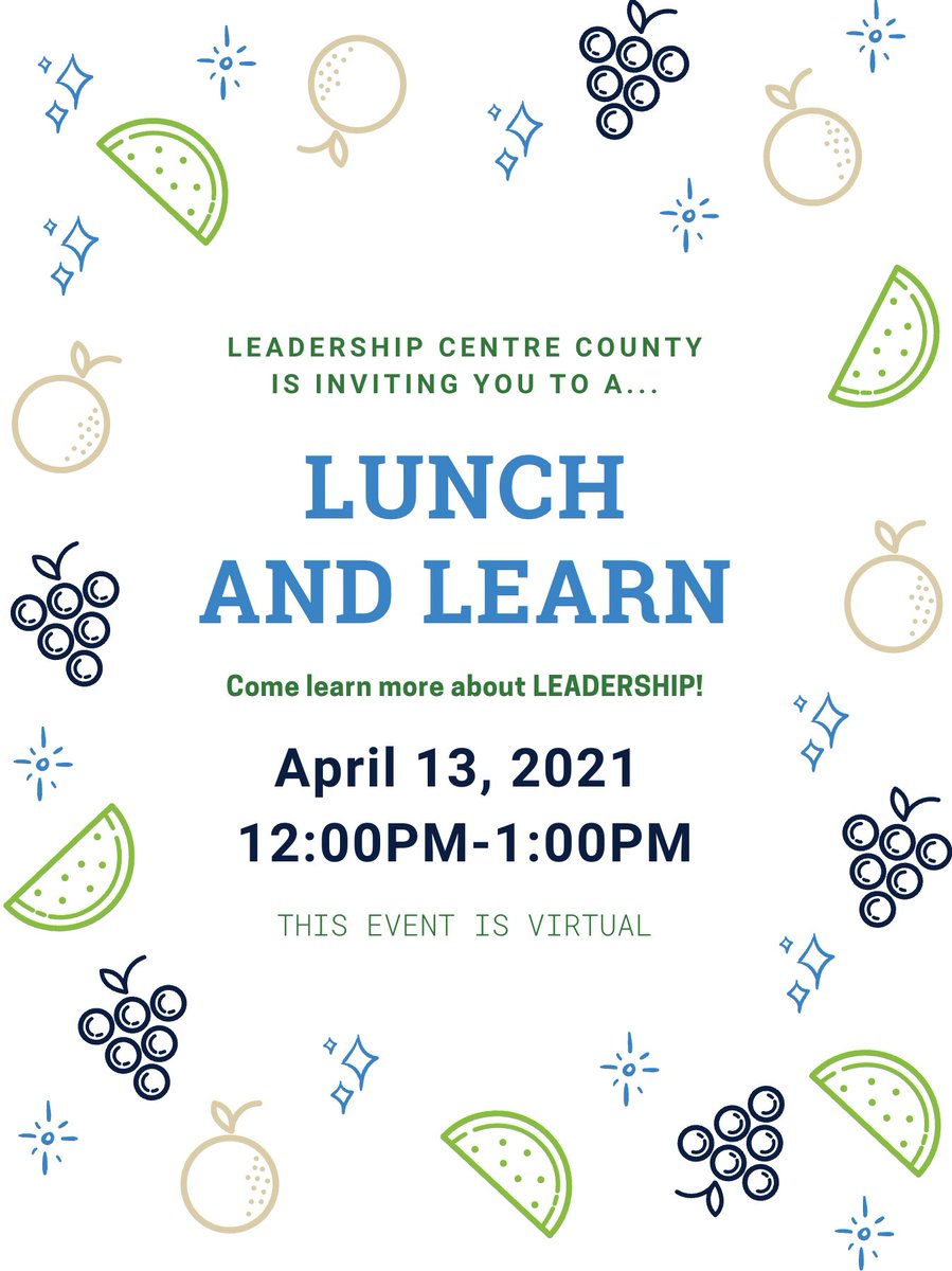 LeadershipCC's tweet photo. Join us for a virtual Lunch and Learn on April 13th, 12:00pm-1:00pm. The session will be focused on our Community Leadership Program, Class of 2022!
Click the link below to sign up, we hope to see you there!
https://t.co/jmuTYZpRVg https://t.co/fZbr8by77w