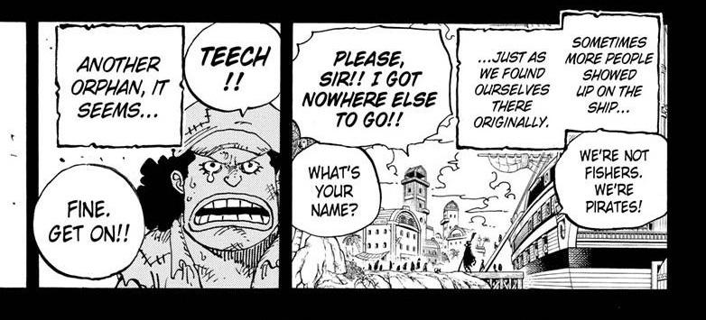 Katakuri's case is exceptional because the guy was born & raised with BM and she's family along with (some of) his siblings. Shanks we've no idea but probably raised since birth. BB tho? Asked for subordination, whitebeard ACCEPTED HIM IMMEDIETLY and STAYED obedient for 20 years