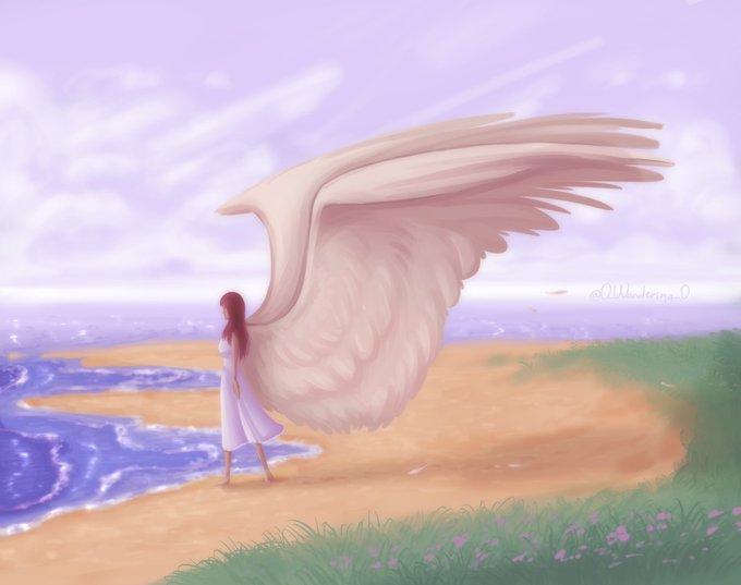 Ангел и море
