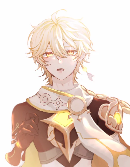 "Don't leave me again"
#GenshinImpact #aether #原神 