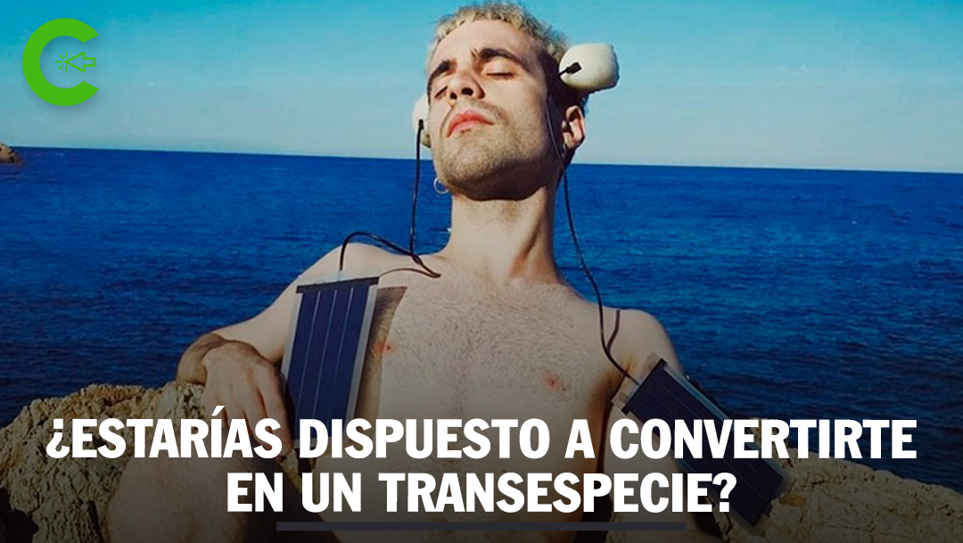 ElControlco's tweet photo. Manel es un artista español que hace parte de los primeros humanos que se consideran transespecie y creó su propio ‘órgano’ que le permite conectarse con la naturaleza. https://t.co/E4XSg7Adfk