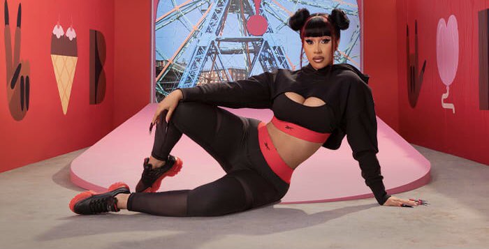 CardiPoland's tweet photo. 📸 | Promotional pictures for Cardi’s new Reebok collection, dropping on April 23rd at 10 pm EST. 

— SET YOUR REMINDER: https://t.co/4gGUJnBgtM https://t.co/C6BTm5Kvy0