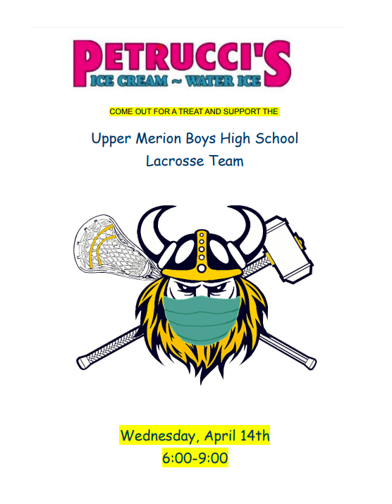 Come out and support the <a href="/UMHS_VikingsLax/">UM Vikings Lacrosse</a> team.  Support the boys and support a great local business. #VikingPride