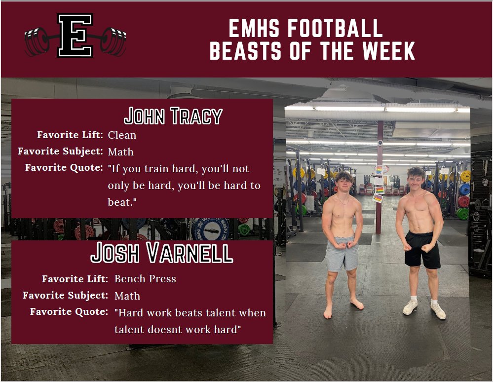 EMHS Sports Performance tweet media