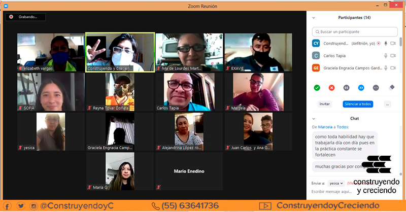 ConstruyendoyC's tweet photo. Les compartimos una imagen de nuestros #estudiantes en el #Webinar sobre asertividad. Los talleres y cursos online les permiten seguir aprendiendo y capacitándose constantemente. #DesarrolloHumano #OrgulloCyC https://t.co/evLT3ZUbyj