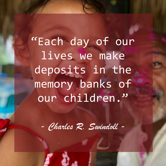FABrightFuture's tweet photo. “Each day of our lives we make deposits in the memory banks of our children.” — Charles R. Swindoll
#FABFuture #Inspiration #BrightFuture https://t.co/oCLRG0QB66