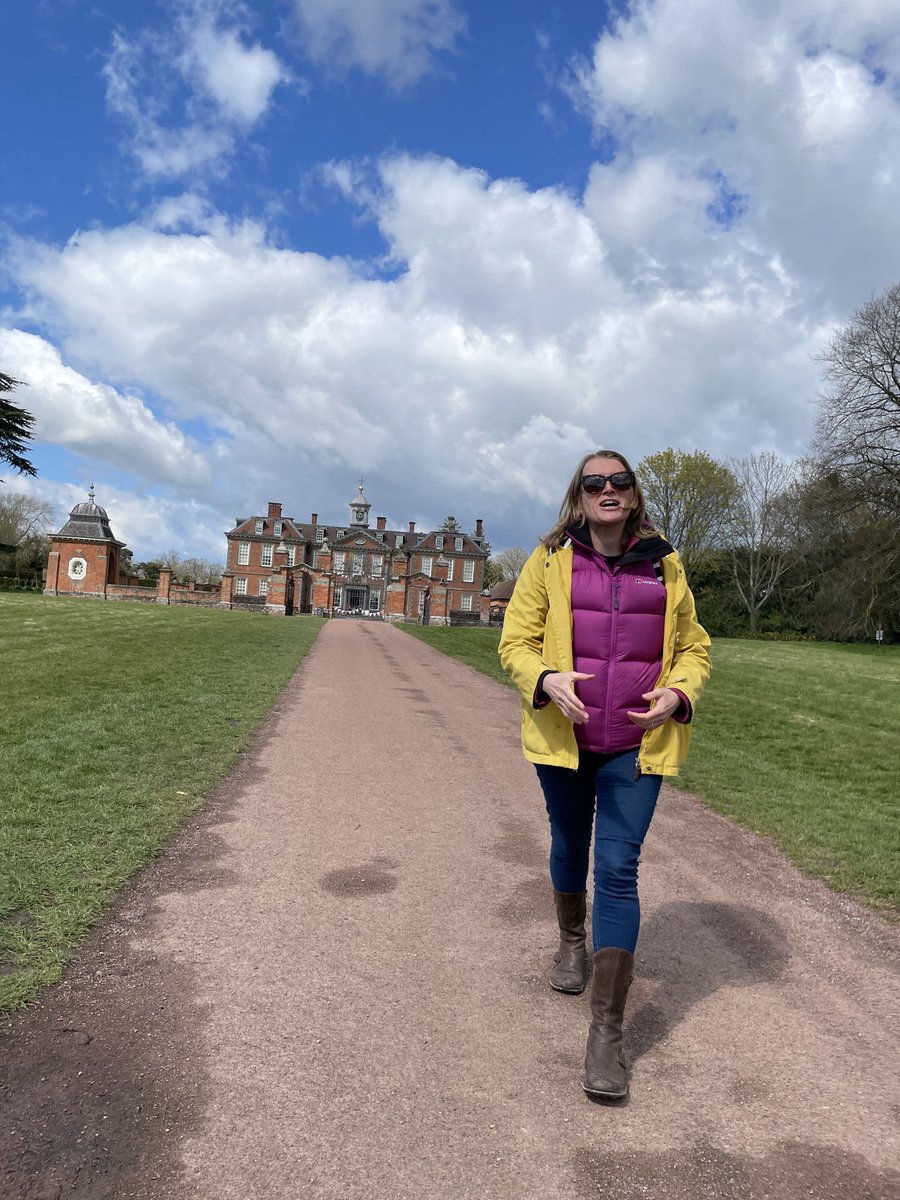 #HanburyHall with Mr 7 today. He took eleventy hundred photos with my phone inc this which appears to be me auditioning for “⁦Jewels of the @NTmidlands⁩: engage your child without completely losing your rag.”