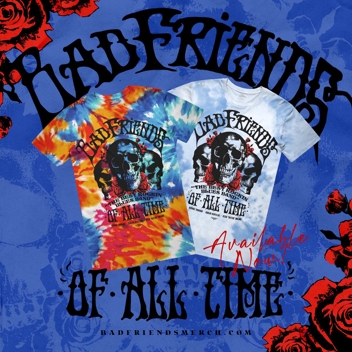 Merch drop! 💀 badfriendsmerch.com