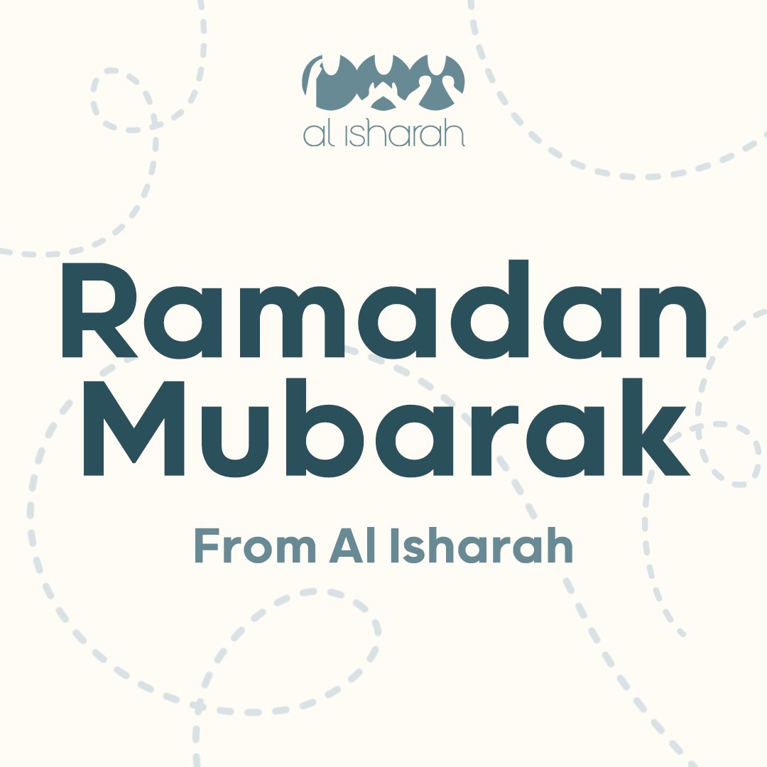 The month of Mercy is here! May Allah provide you and your family a blissful month and allow you to benefit from its virtues!

Ramadan Mubarak from Al Isharah! 

#AlIsharah #DeafFriendlyServices #FindingtheWay