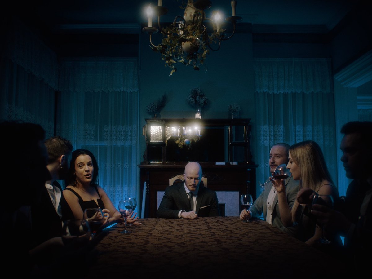 DirectedbyAK's tweet photo. Some stills from the @SadHeroes shoot last night. I’ve been really into this dark, haunting imagery lately. 👻🎥 https://t.co/iJeeW0YFkk
