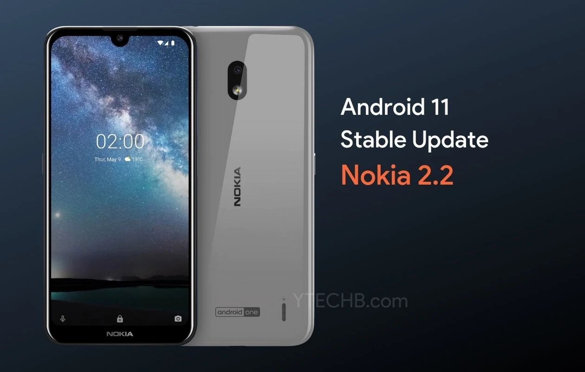 ytechb's tweet image. Nokia 2.2 now starts receiving Android 11 stable update!

More Details - ytechb.com/nokia-2-2-star…

#Nokia #Nokia2 #Nokia2dot2 #Android #Android11