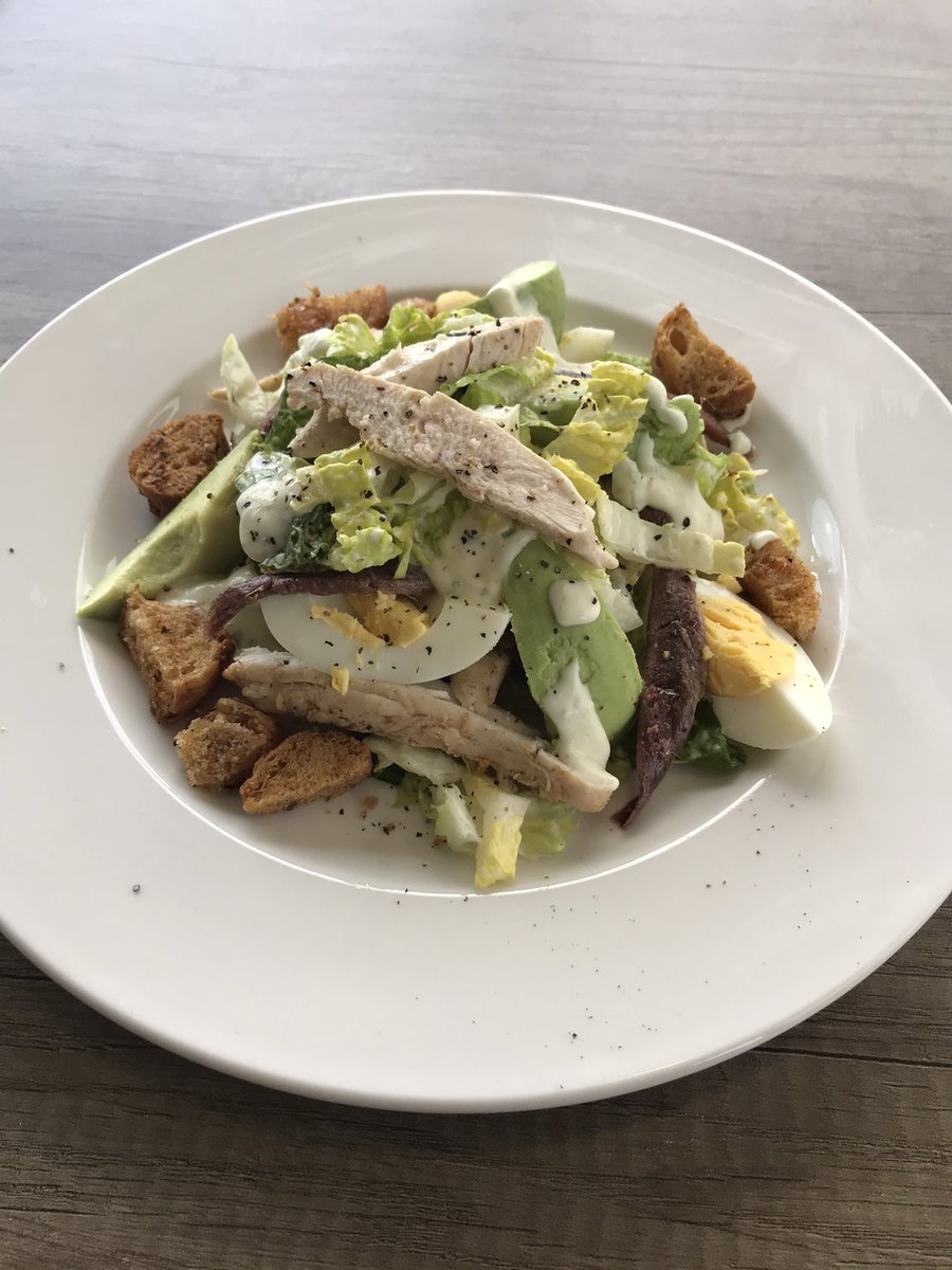 What a great week! All four #CCTVENUES booked this week and chef Jamian made me a delicious, healthy salad. Happy days!