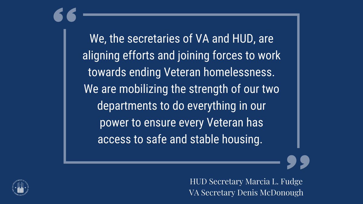 We have a once-in-a-generation opportunity to tackle the crisis of Veteran homelessness.
My statement with @DeptVetAffairs Secretary McDonough:
https://t.co/nPxGTVGSrg https://t.co/kAPo0oykeH