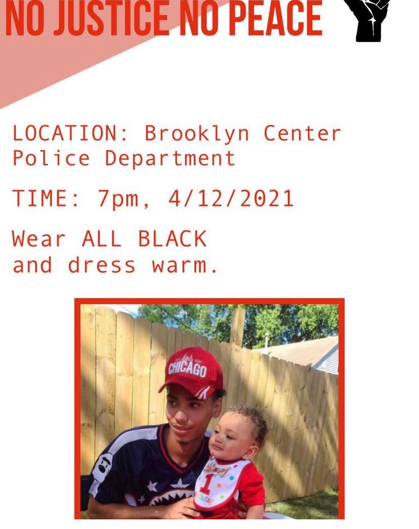 Some events to show up to tonight: #JusticeforDaunte
