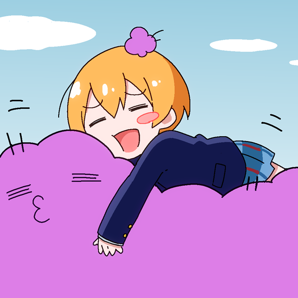 星空凛 「桜井監督アニメによく出てくるぶにょぶにょしたなんか変なの大好きオタク 」|ななじのイラスト